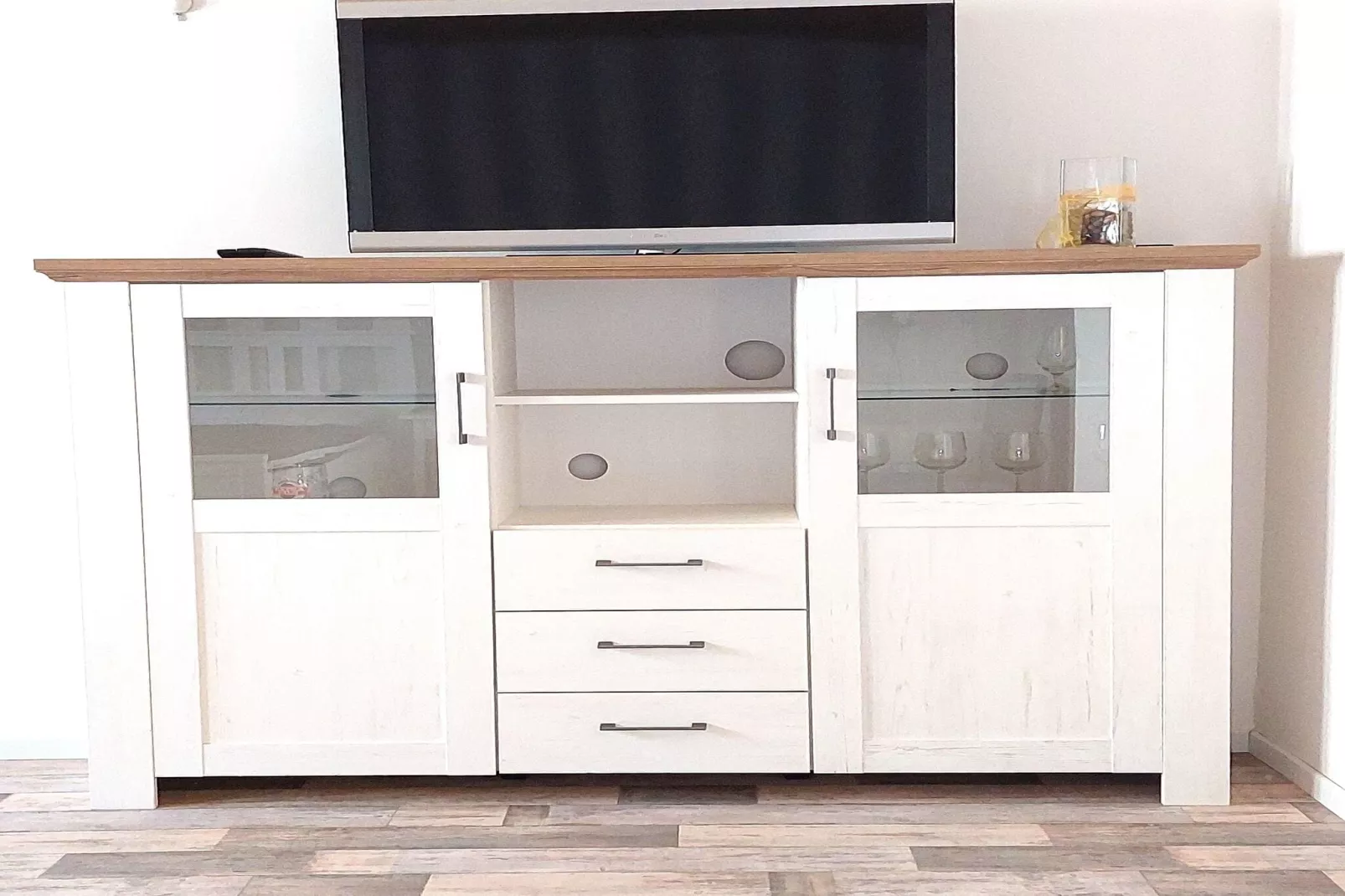 Ferienwohnung Brandenburg - Ziesar-Woonkamer