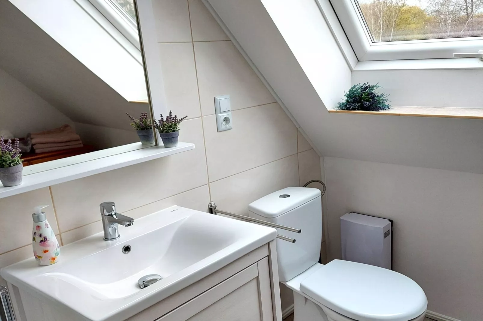 Ferienwohnung Brandenburg - Ziesar-Badkamer