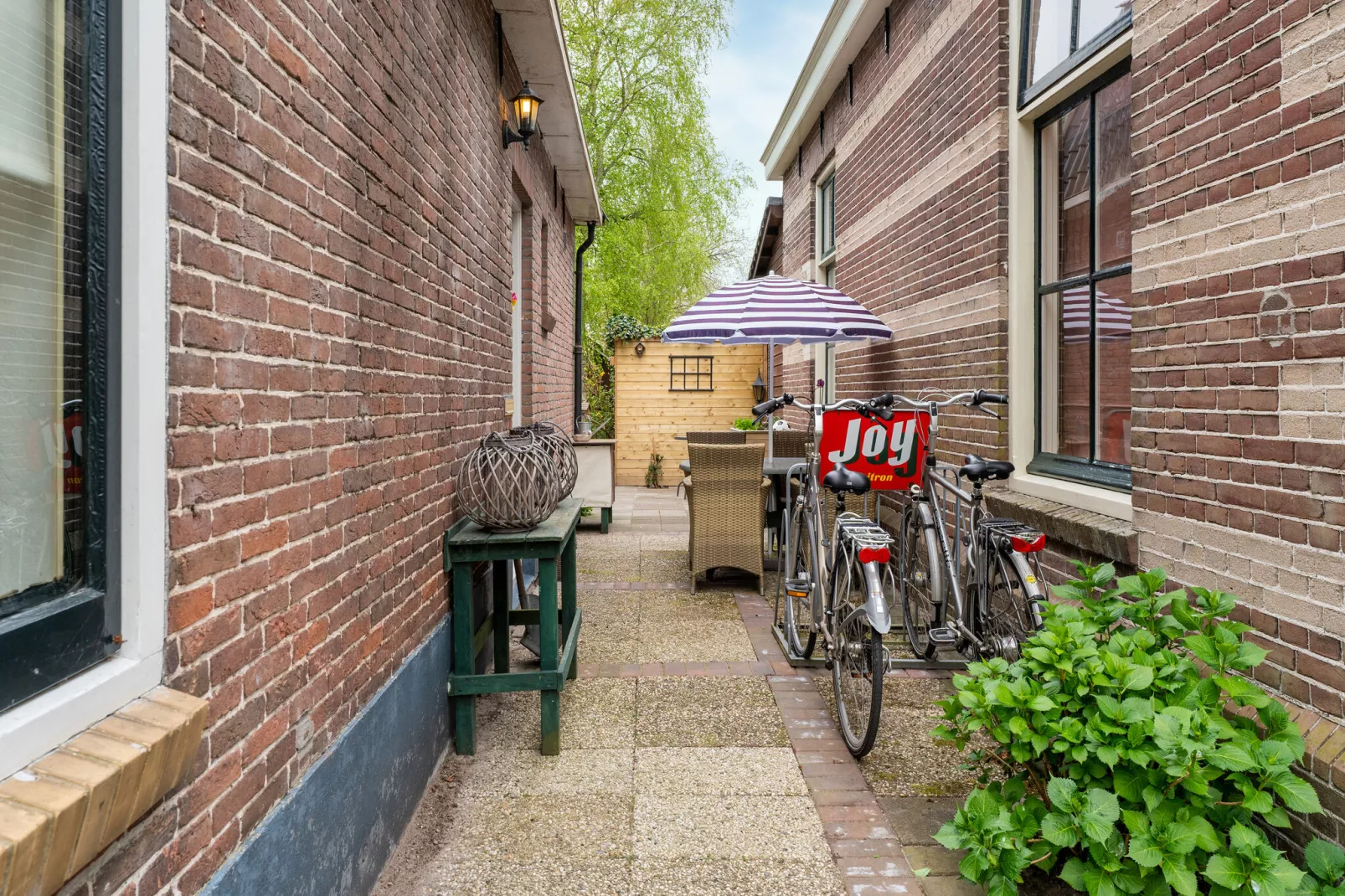 Logies Paal 4 Giethoorn-Terrasbalkon