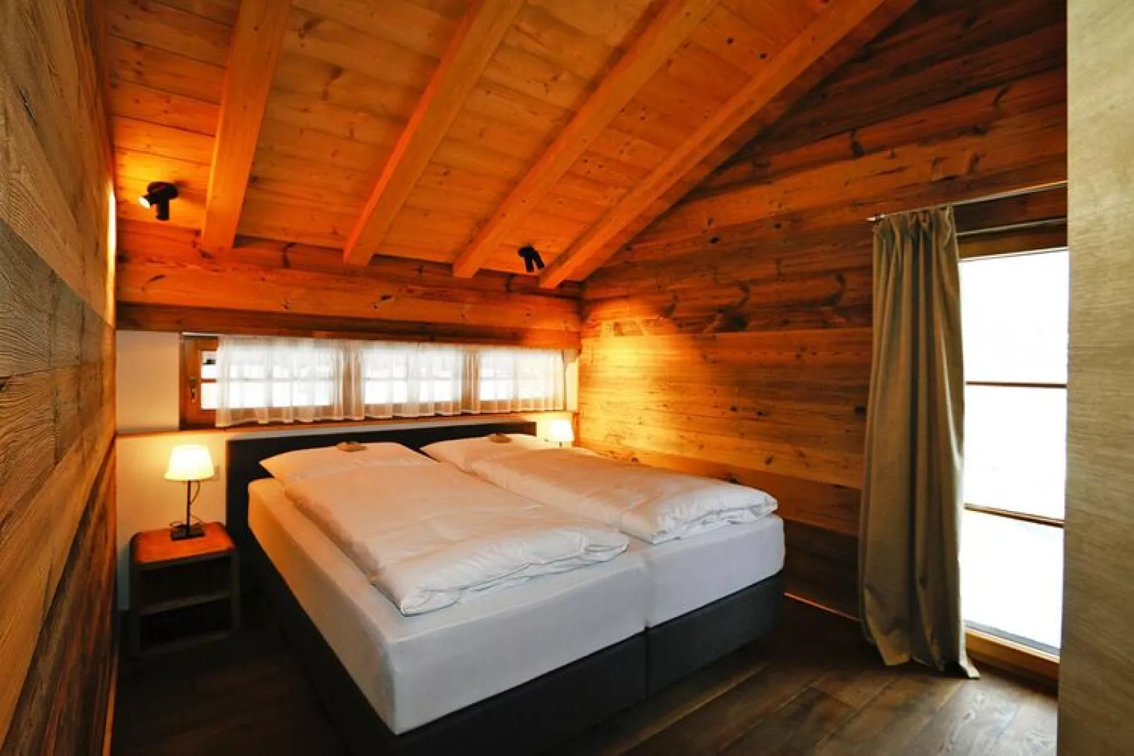 Chalets Im Weidach, Leutasch-2 Personen-Slaapkamer