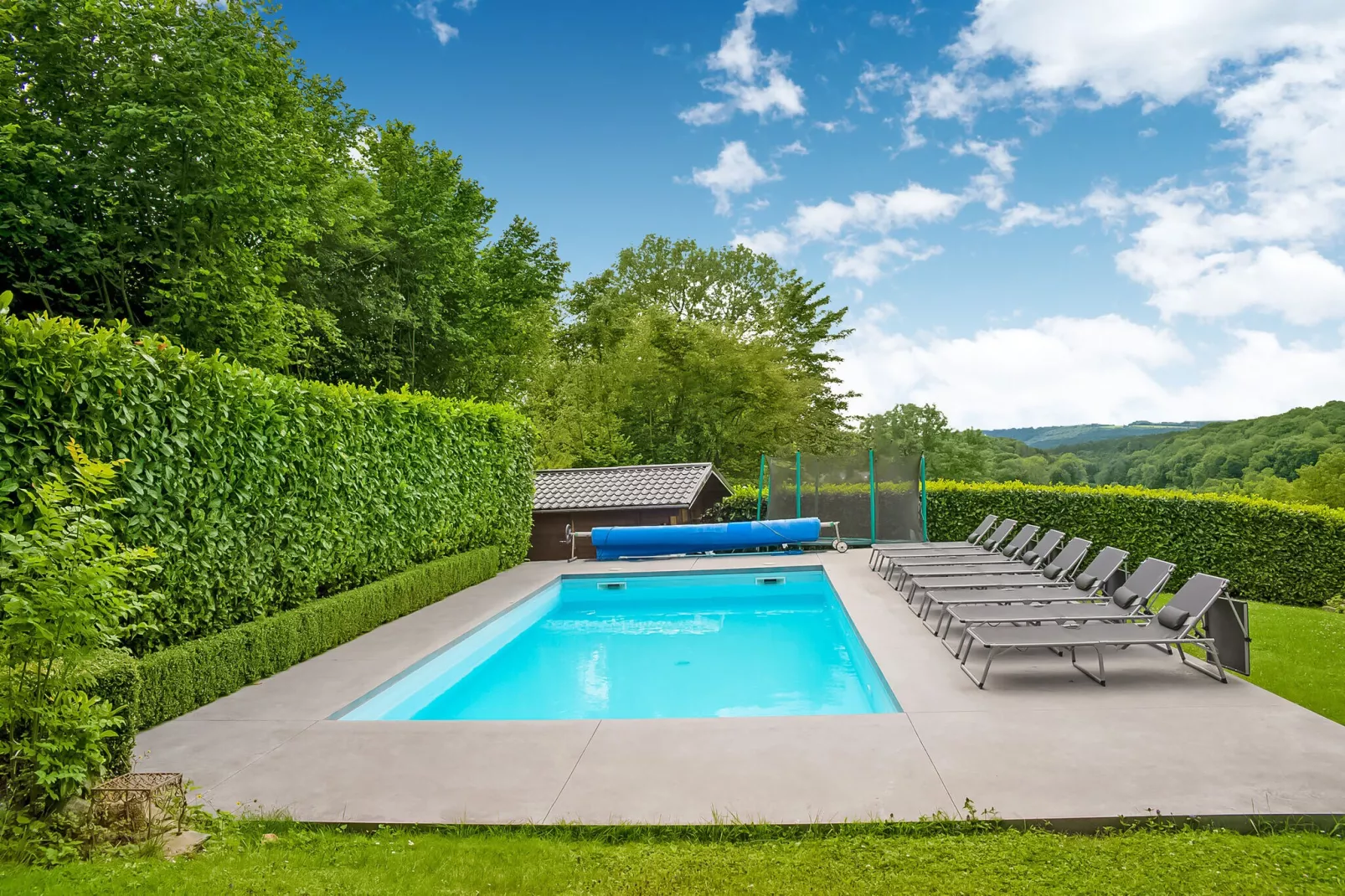 Gîte de 8 personnes avec piscine-Zwembad