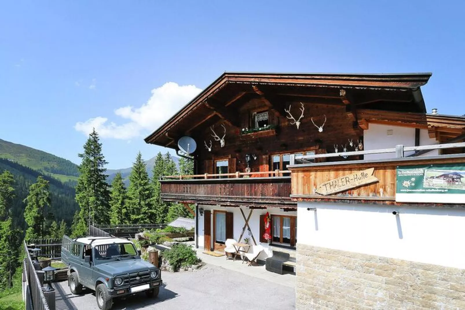 Thaler Hütte - Gipfelstürmer-Buitenkant zomer