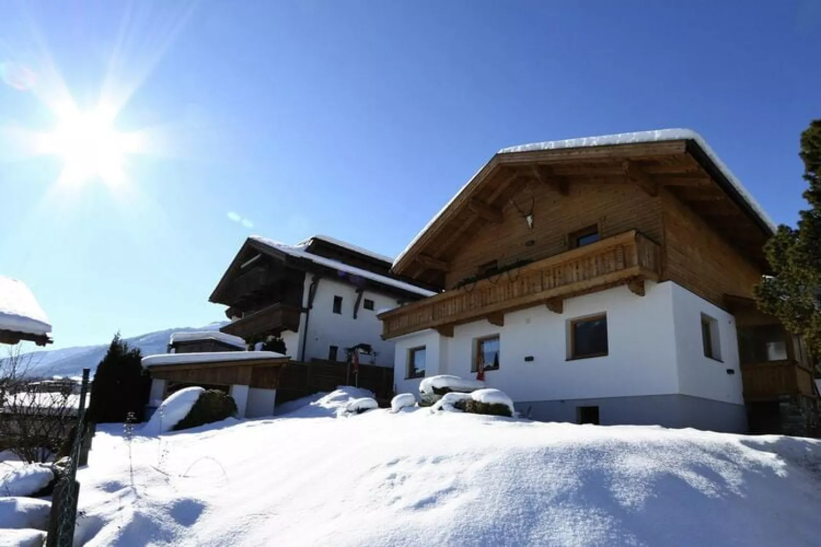 Ferienhaus Marienbergl - 6 Personen-Exterieur winter