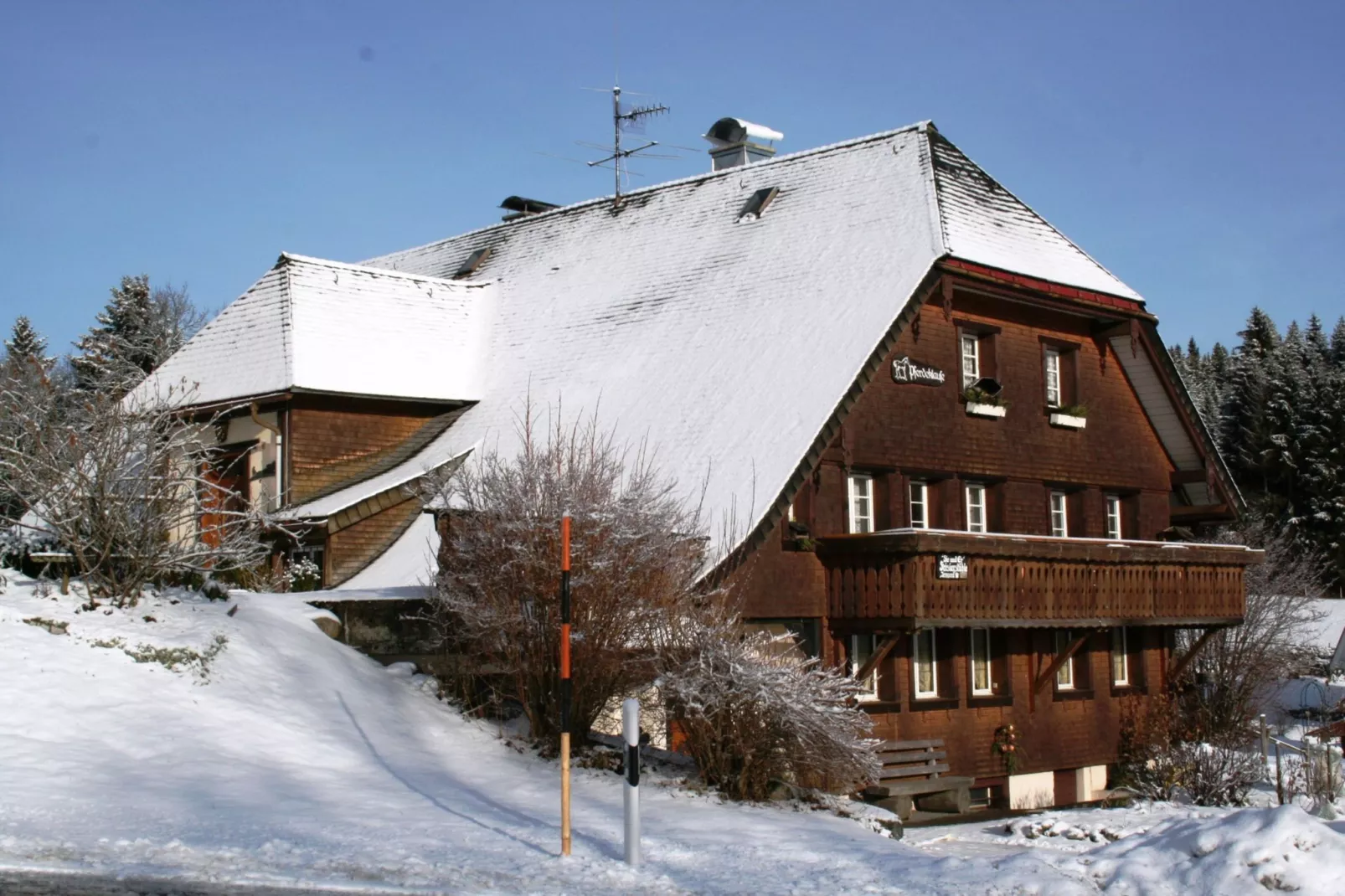 Pferdeklause-Exterieur winter