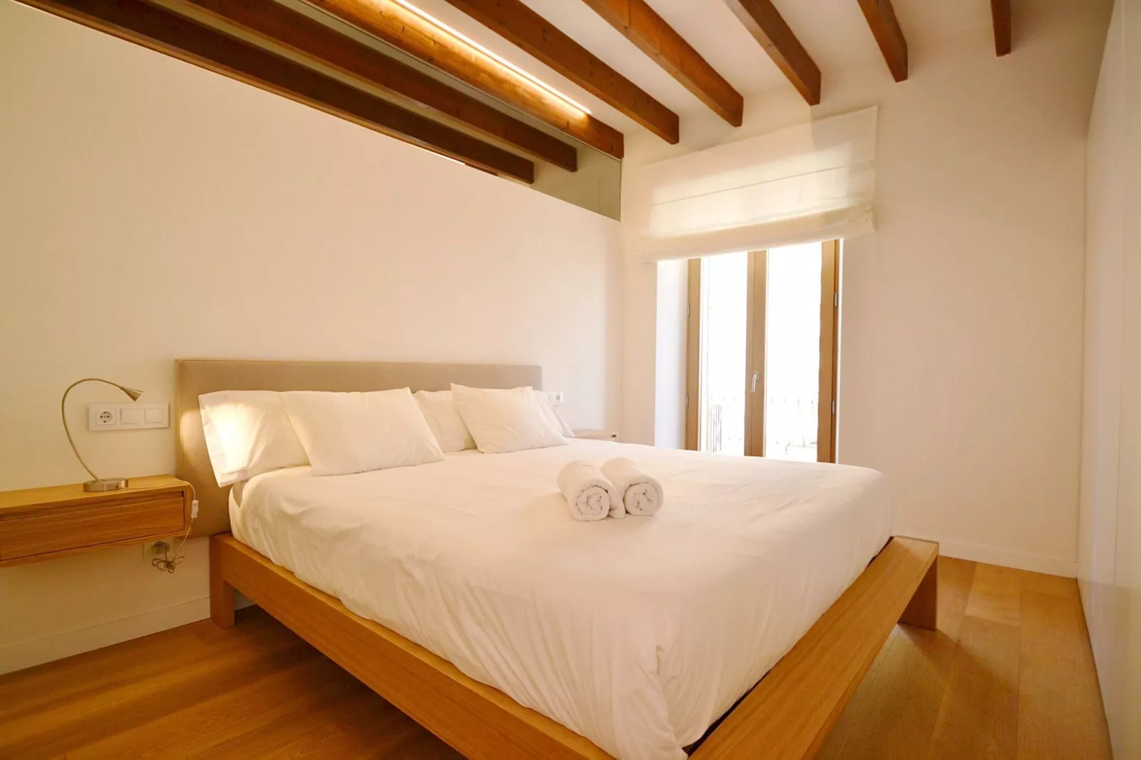 Moderne stadswoning  top kwaliteit in Petra met privé zwembad-Slaapkamer