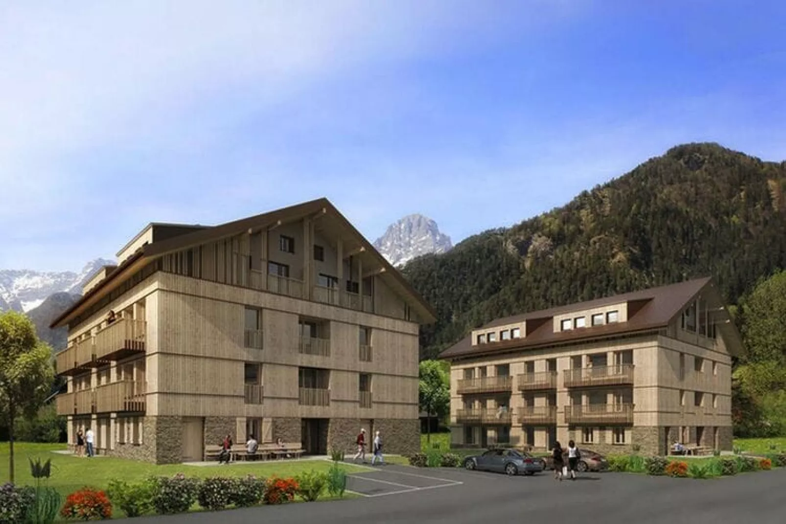 Appartement in Hinterstoder met parkeerplaats