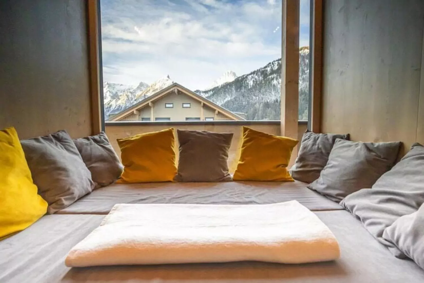 Appartement in Hinterstoder met parkeerplaats-Woonkamer