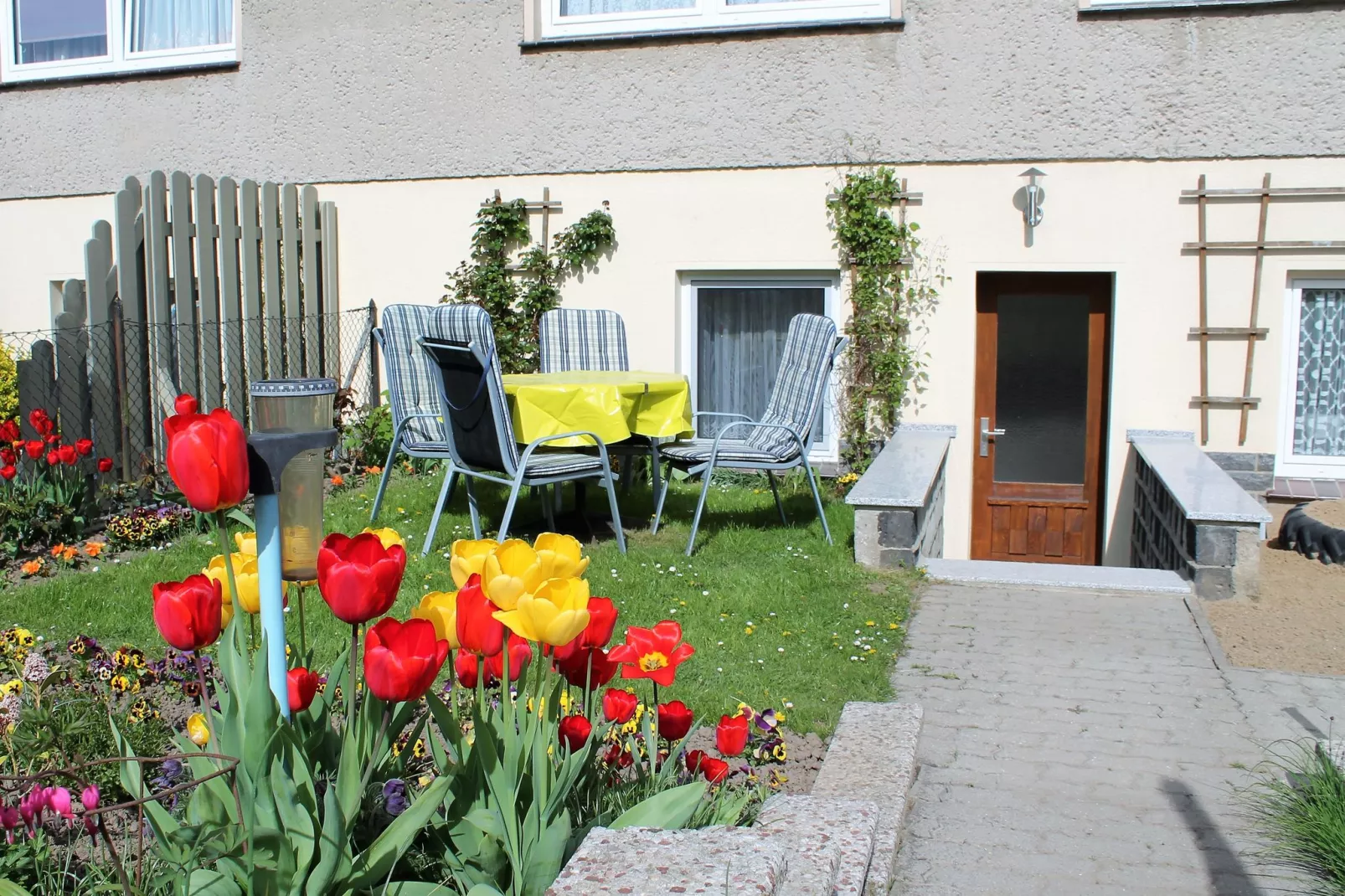 An der Bamburg-Terrasbalkon