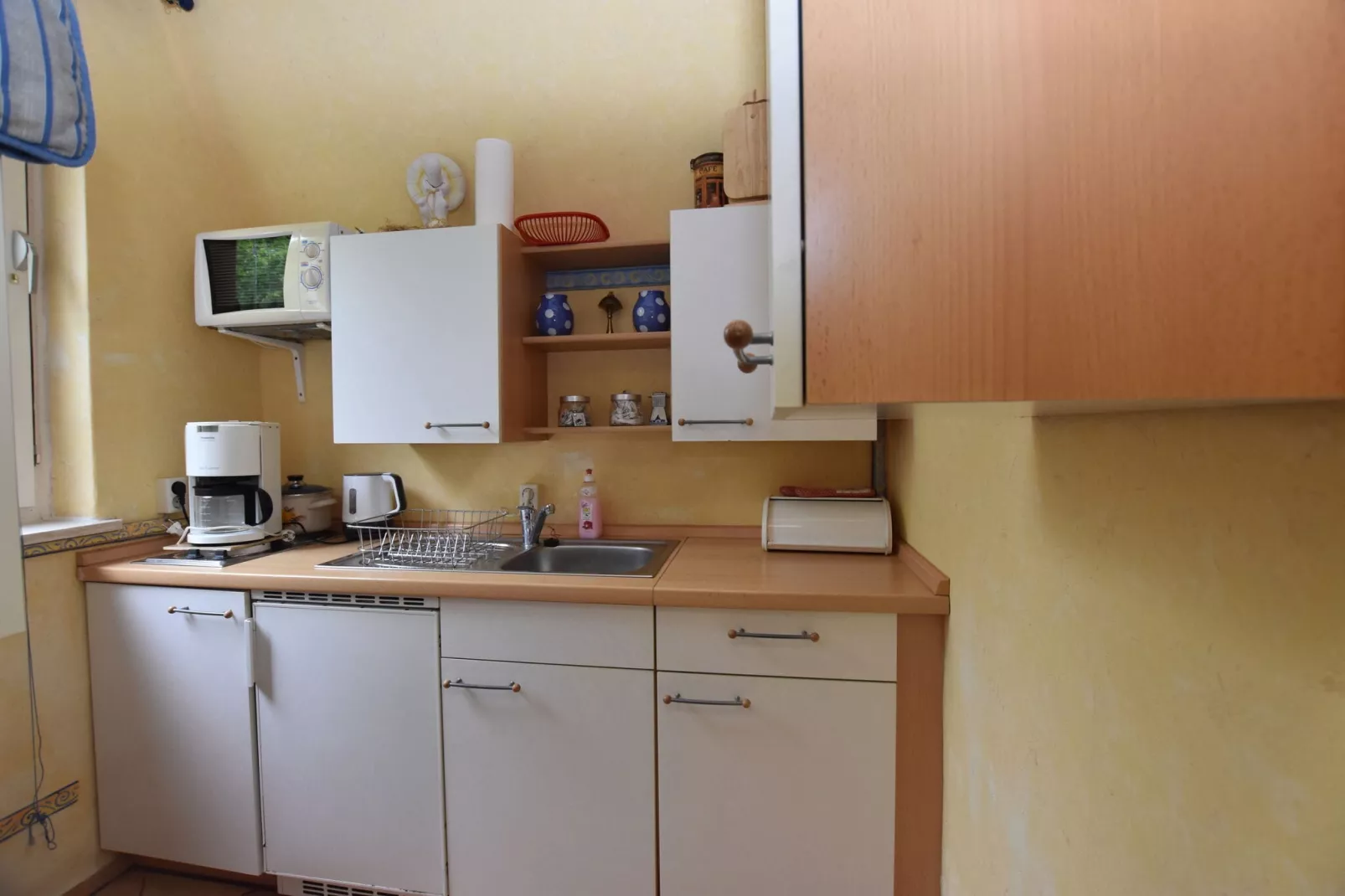 Strandnahe Finnhütte-Keuken