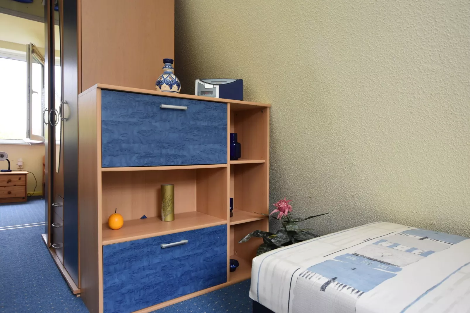 Strandnahe Finnhütte-Slaapkamer