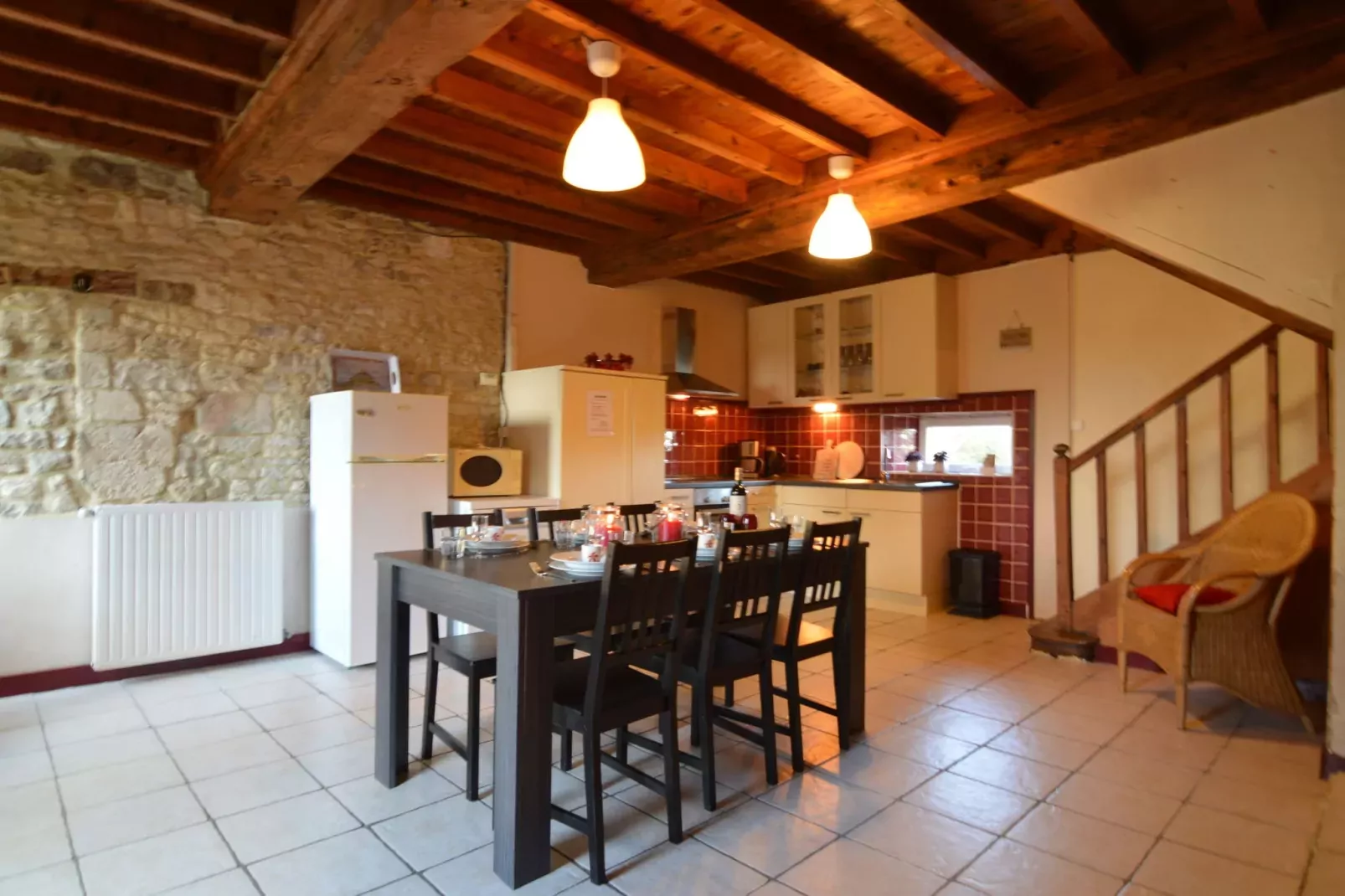 Ferme du hoguet-Keuken