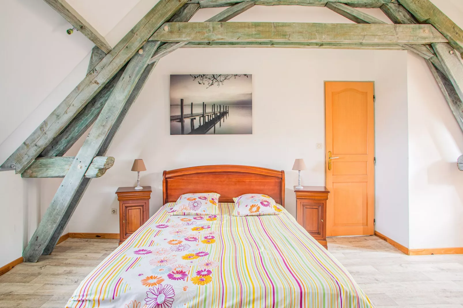 Maison de vacances Les Eyzies de Tayac Meyrals-Slaapkamer