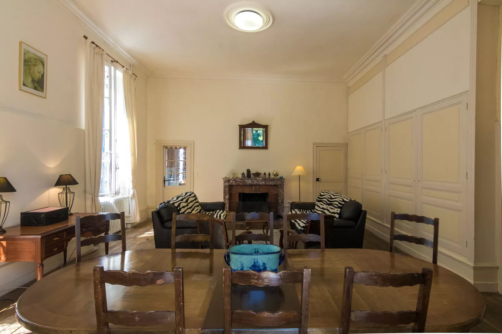 Gîte du Château-Woonkamer