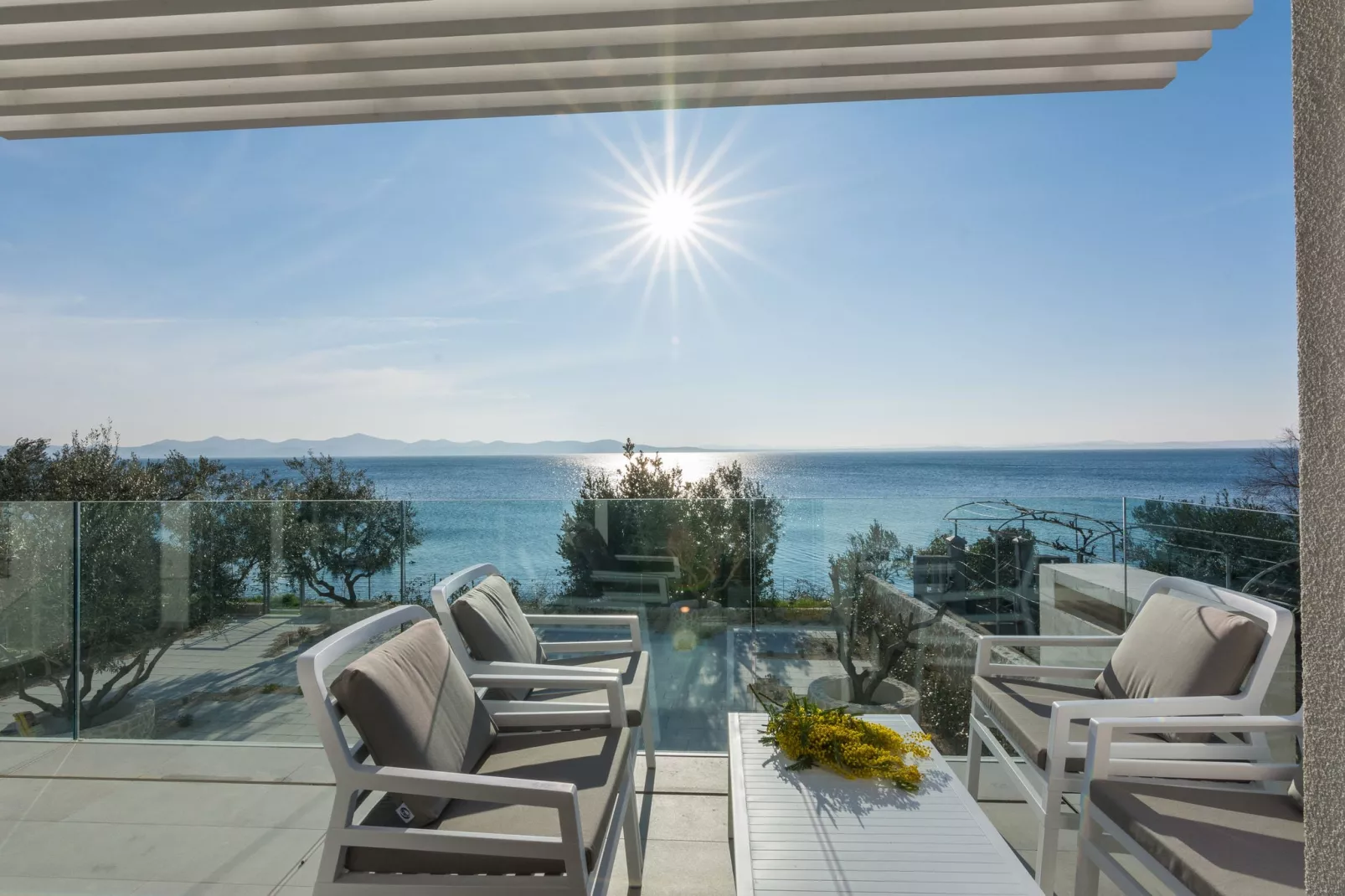 Villa Sime-Terrasbalkon