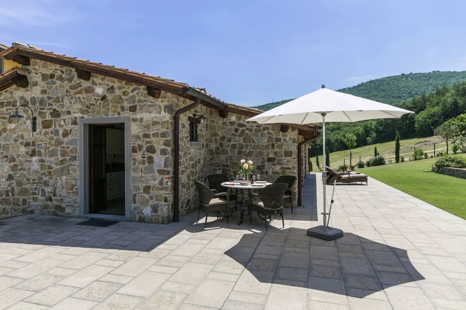 Casa Quattro-Buitenkant zomer