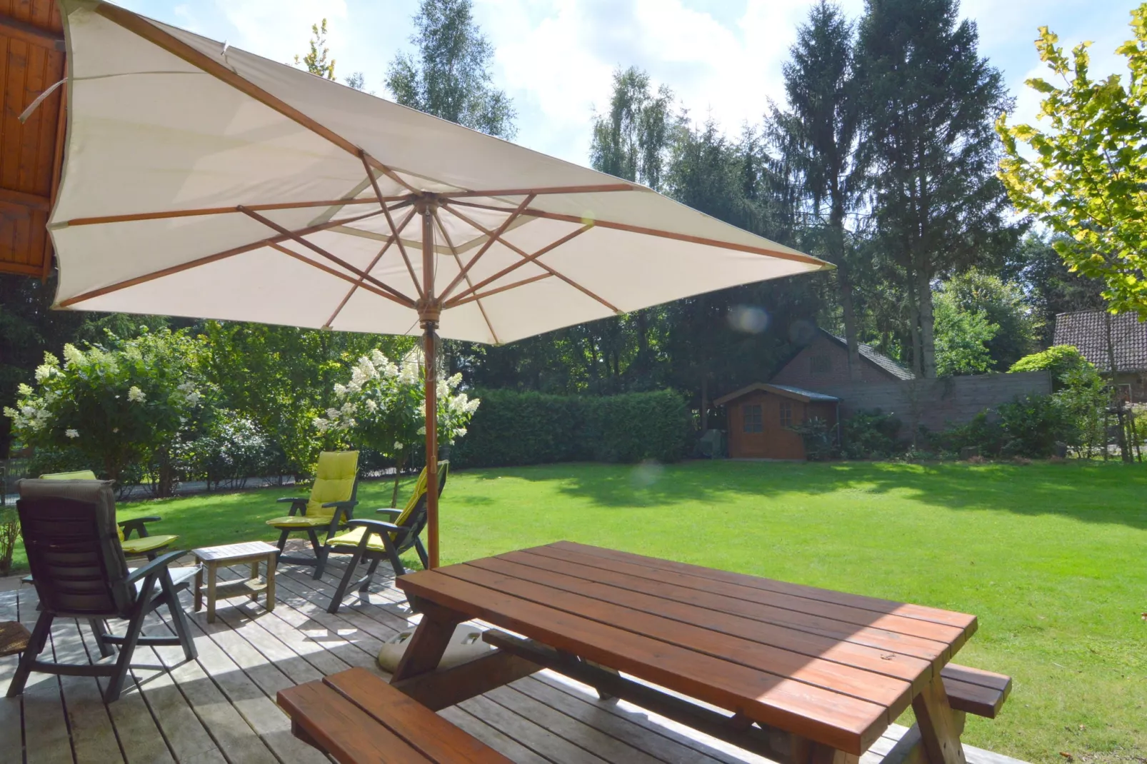 Villa Wisselse Veen-Uitzicht zomer