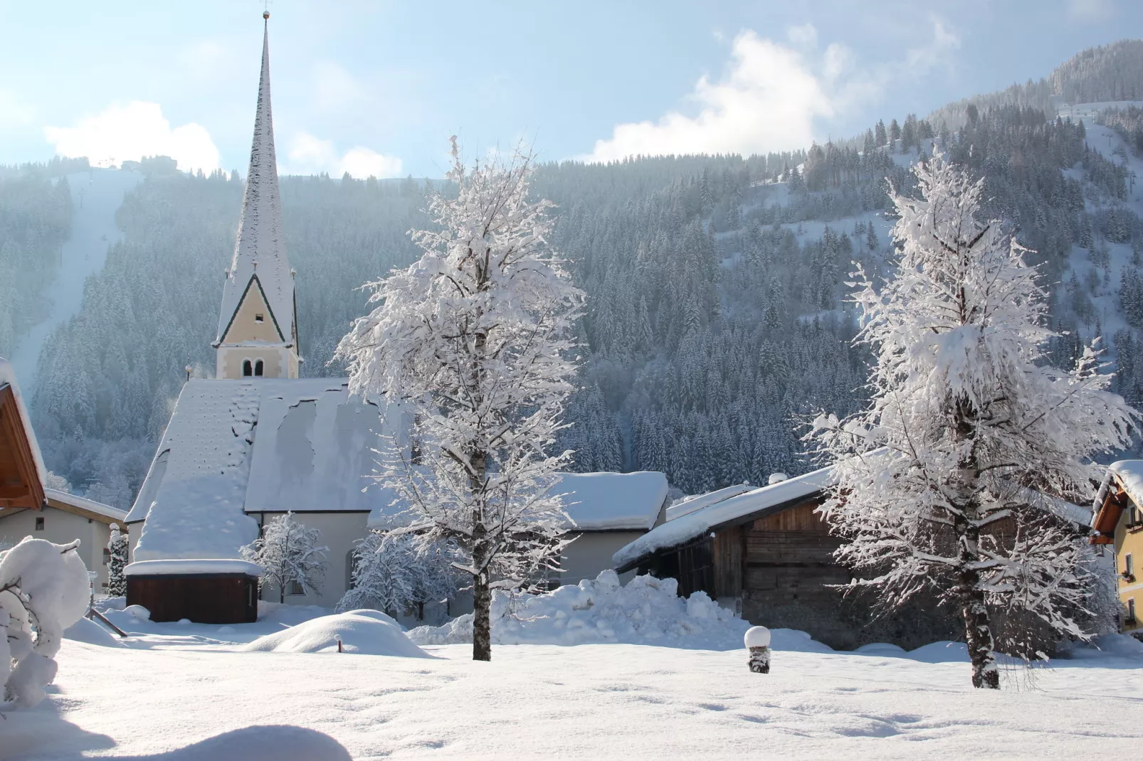 Vicky Apartments Gabi-Gebied winter 1km