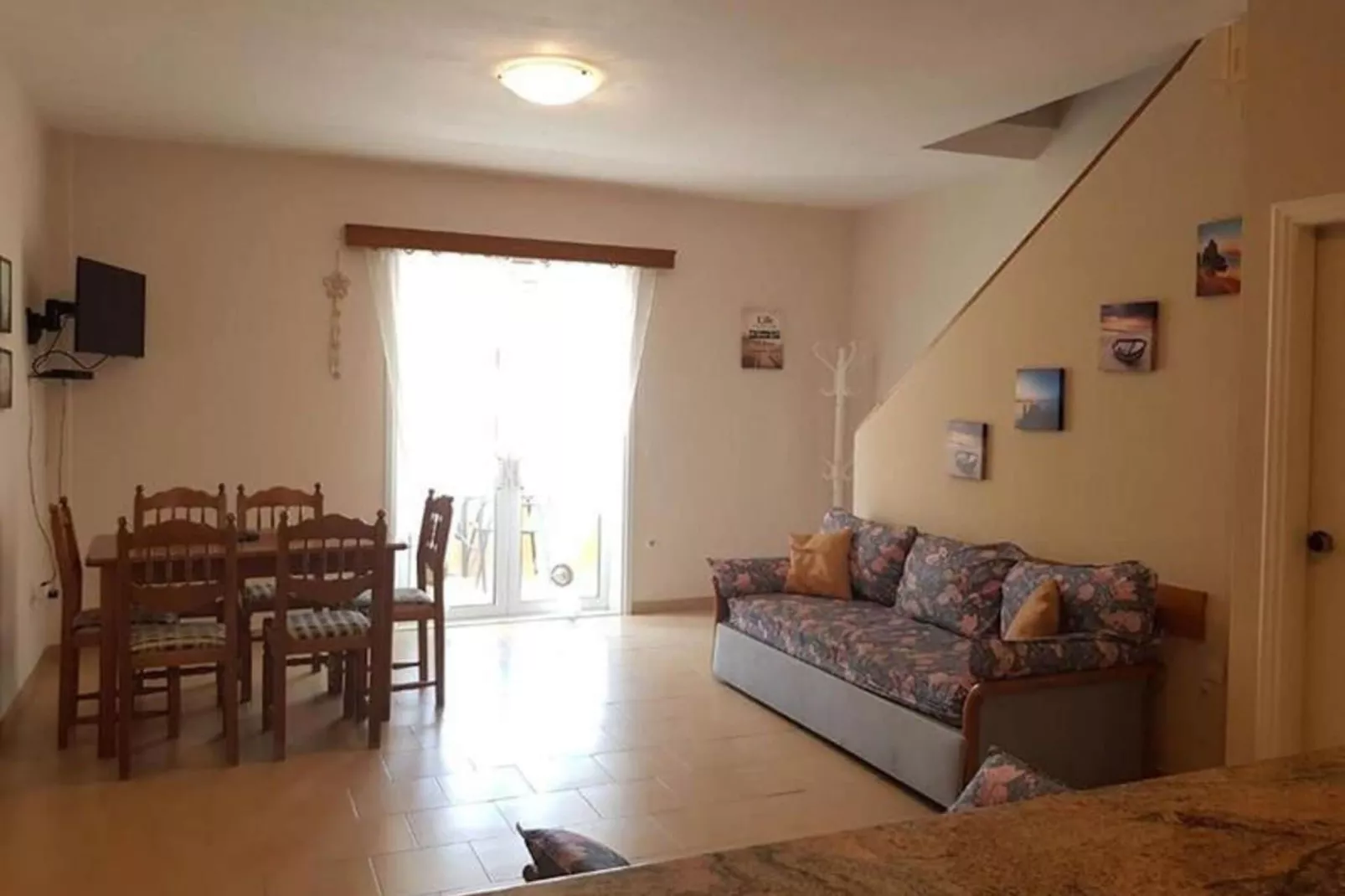 Corfu Glyfada Apartment 60-Woonkamer