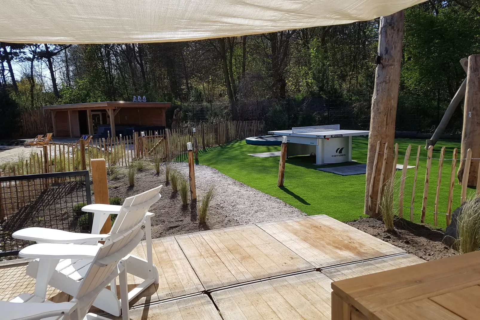 Duinvilla Noordwijk-Tuinen zomer