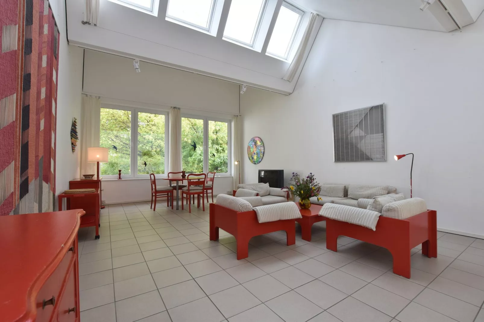 Ostseeblick Kühlungsborn mit Terrasse und Garten-Woonkamer