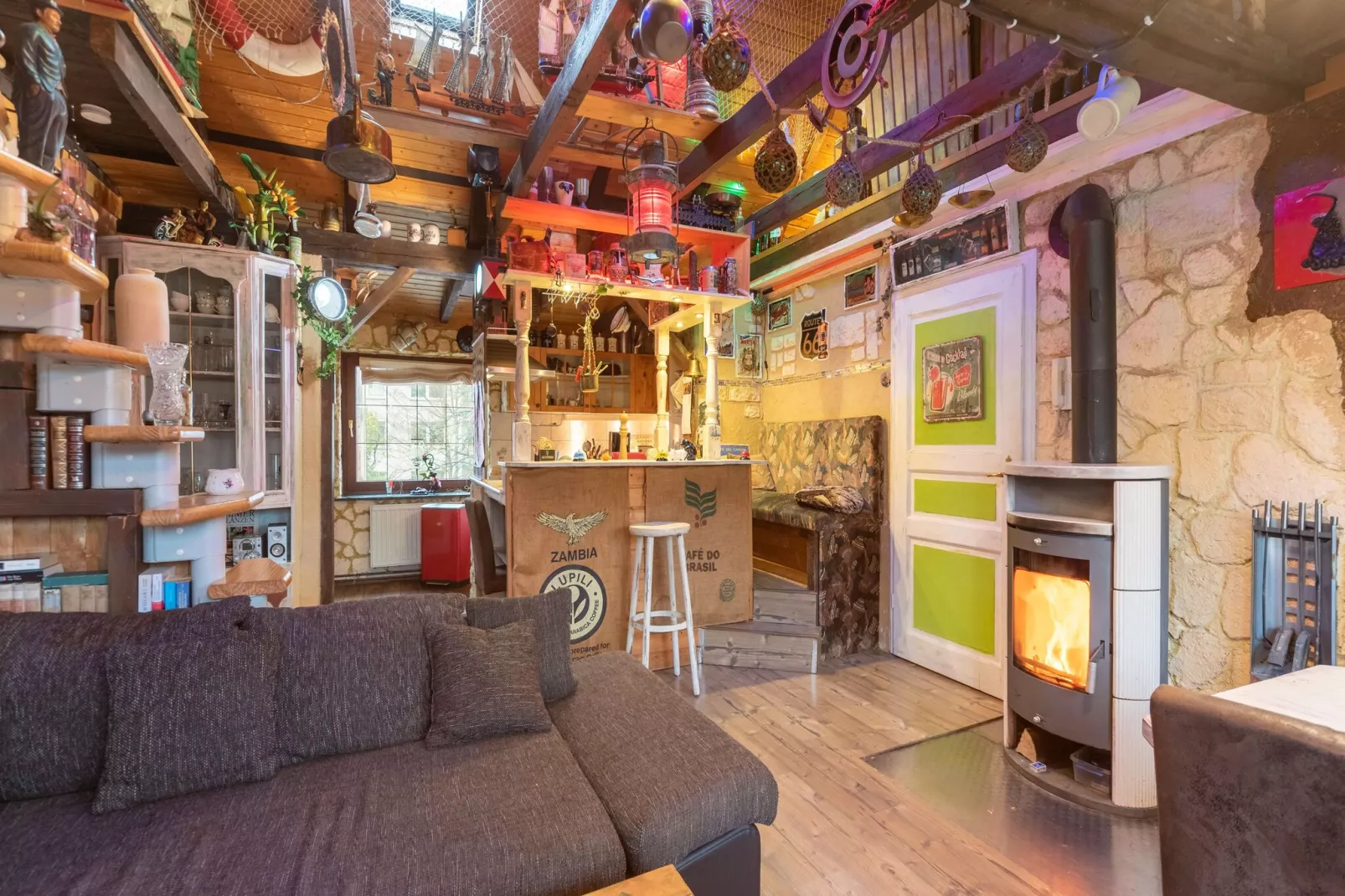 Dachterrassenwohnung-Woonkamer
