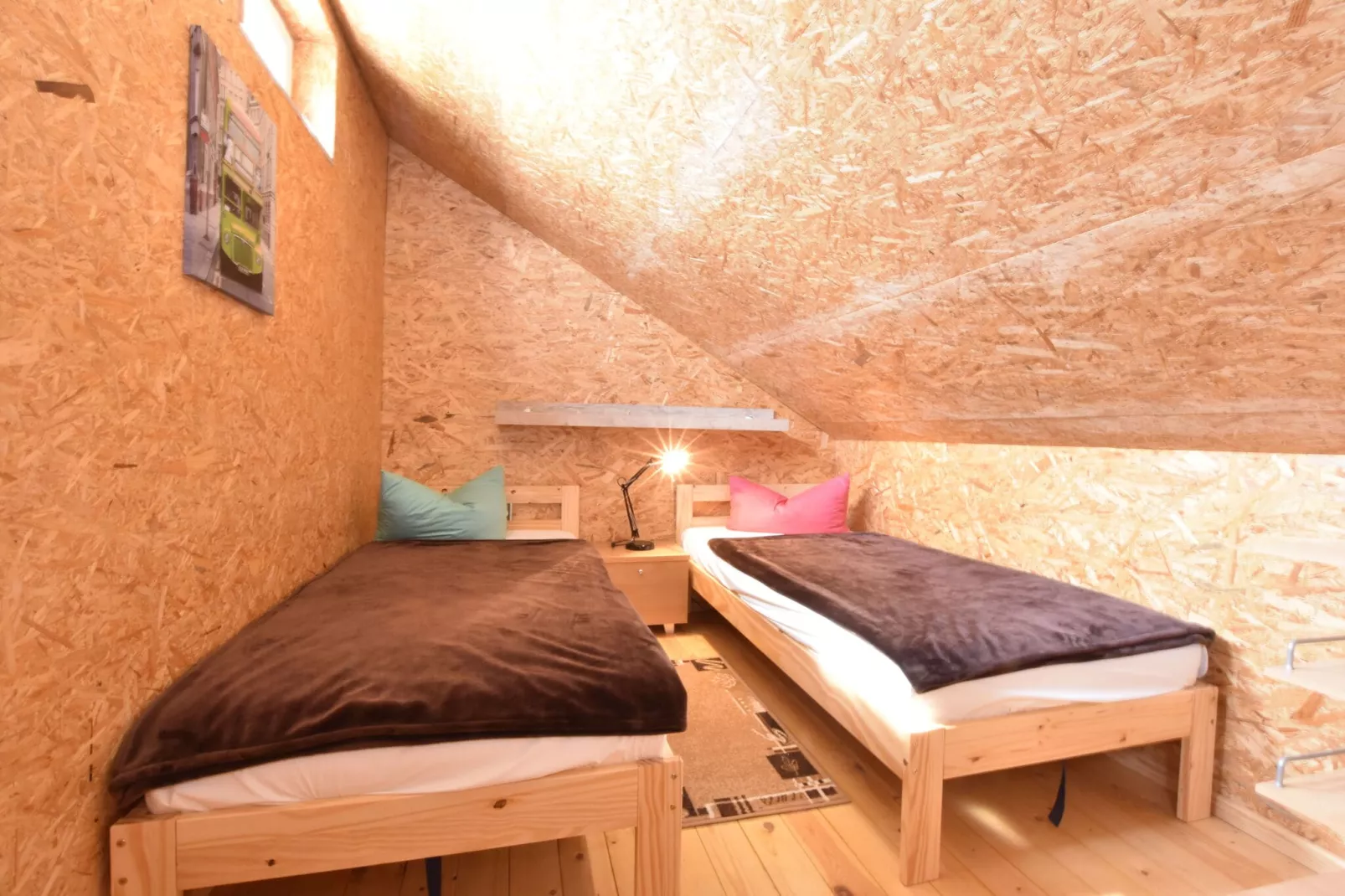 Ferienhaus Am See mit Kamin-Slaapkamer
