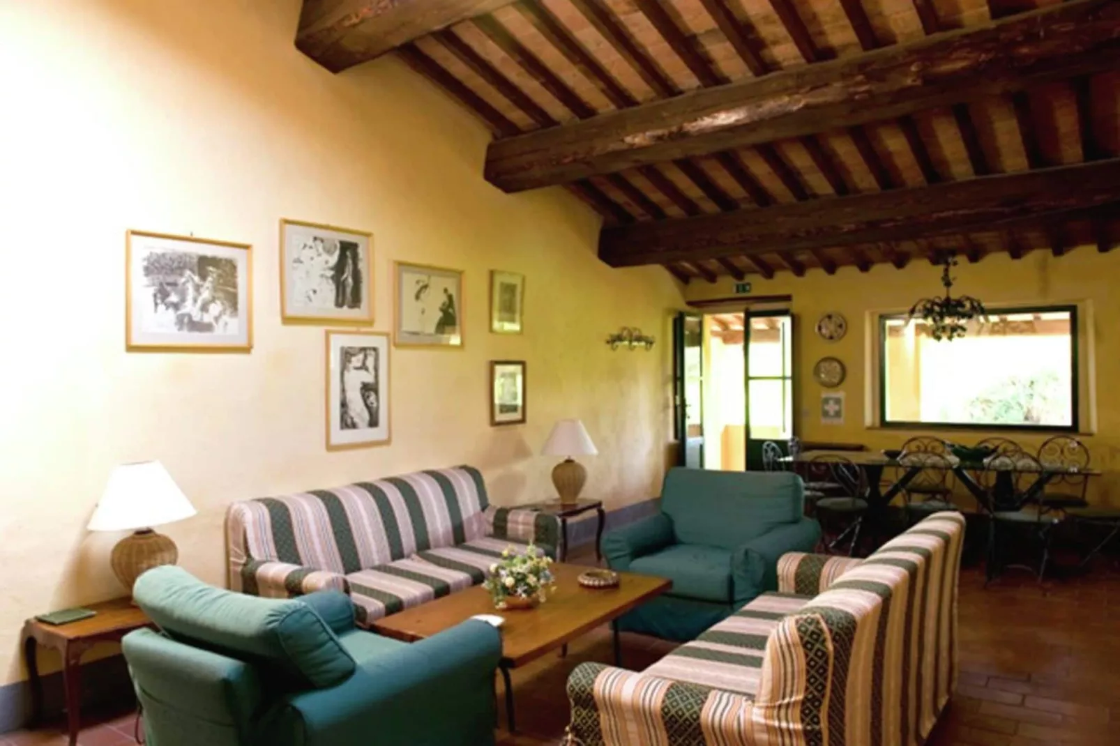 Villa Oliva-Woonkamer