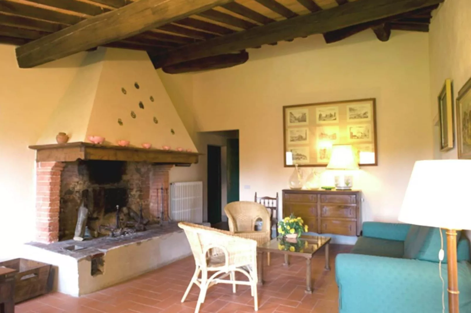 Villa Oliva-Woonkamer