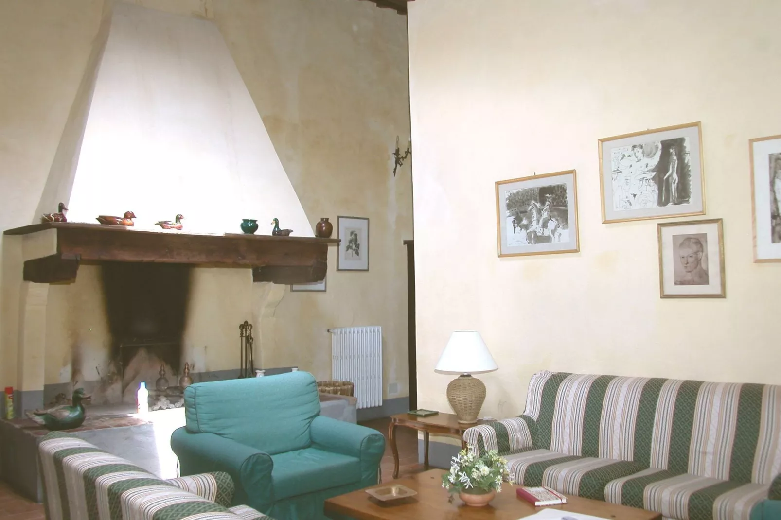 Villa Oliva-Woonkamer