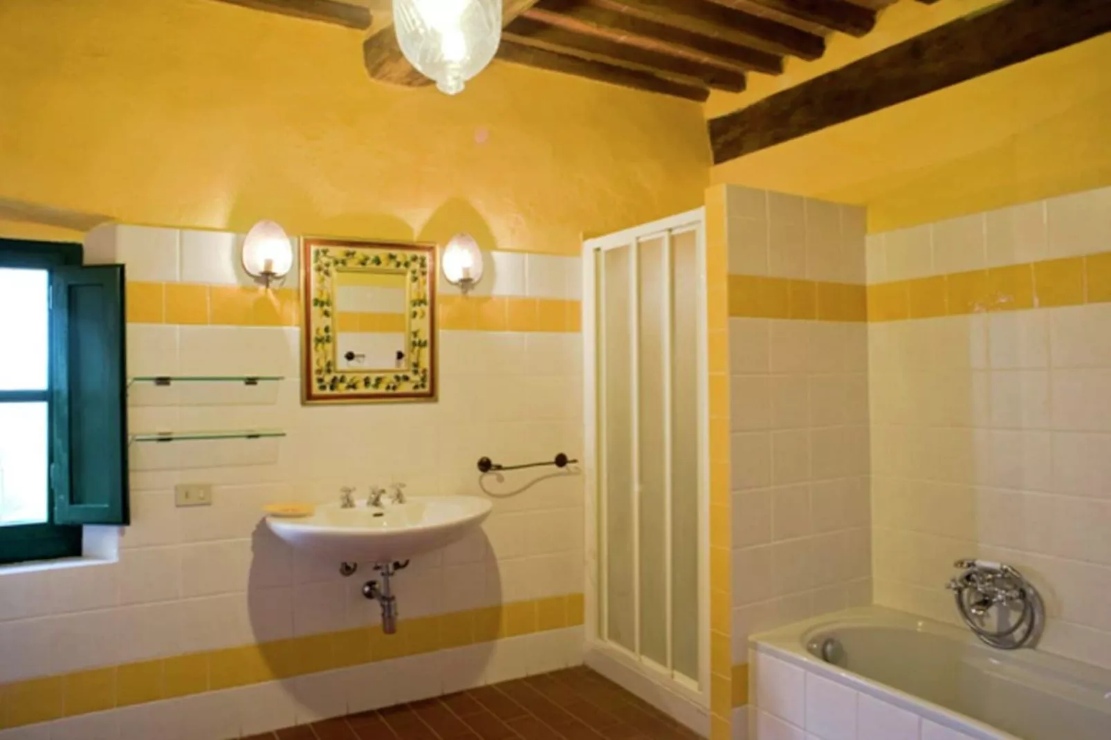 Villa Oliva-Badkamer