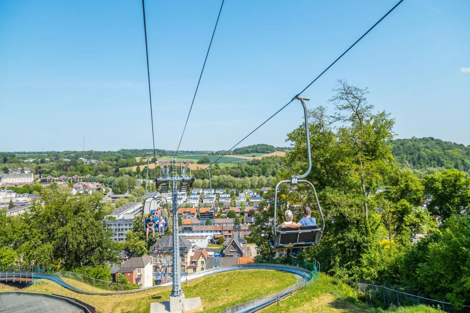 Resort Poort van Maastricht 4-Gebieden zomer 1km