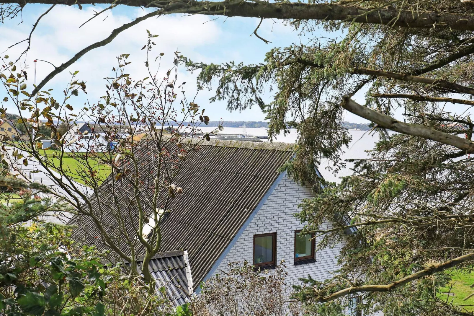 Kusttoevlucht in Hvalpsund-By Traum-Waterzicht