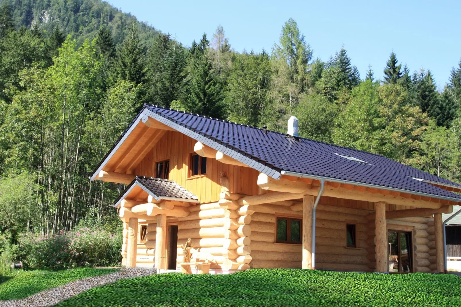 Haus in den Alpen