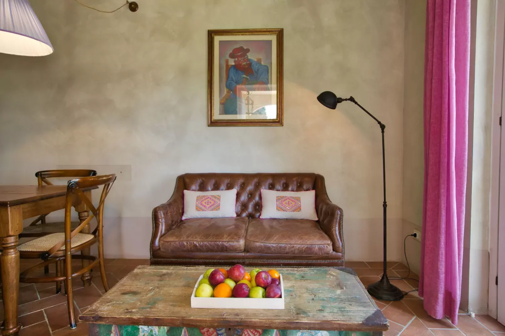 Bozzone Arancio-Woonkamer
