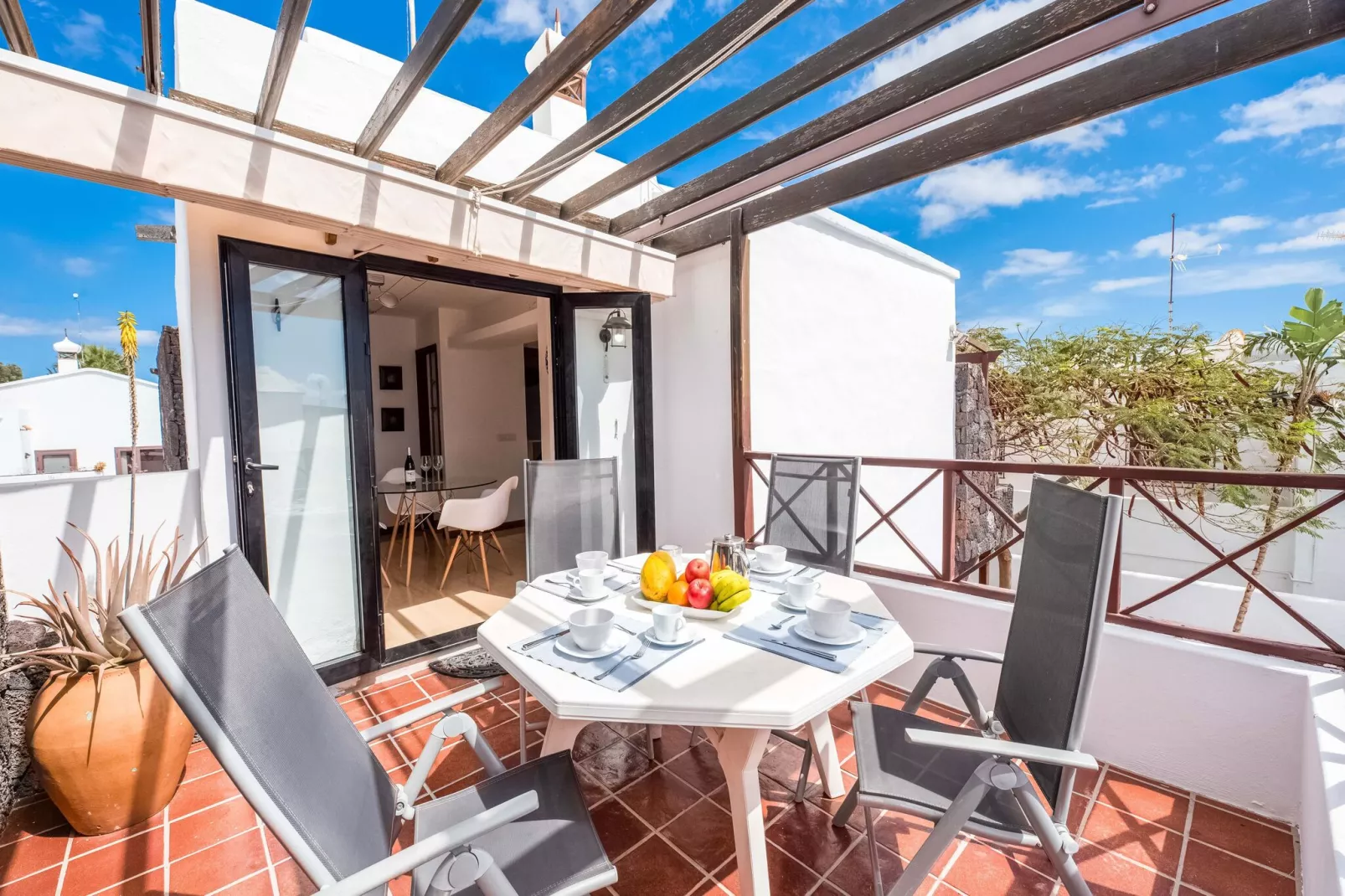 Villa Aloe-Terrasbalkon