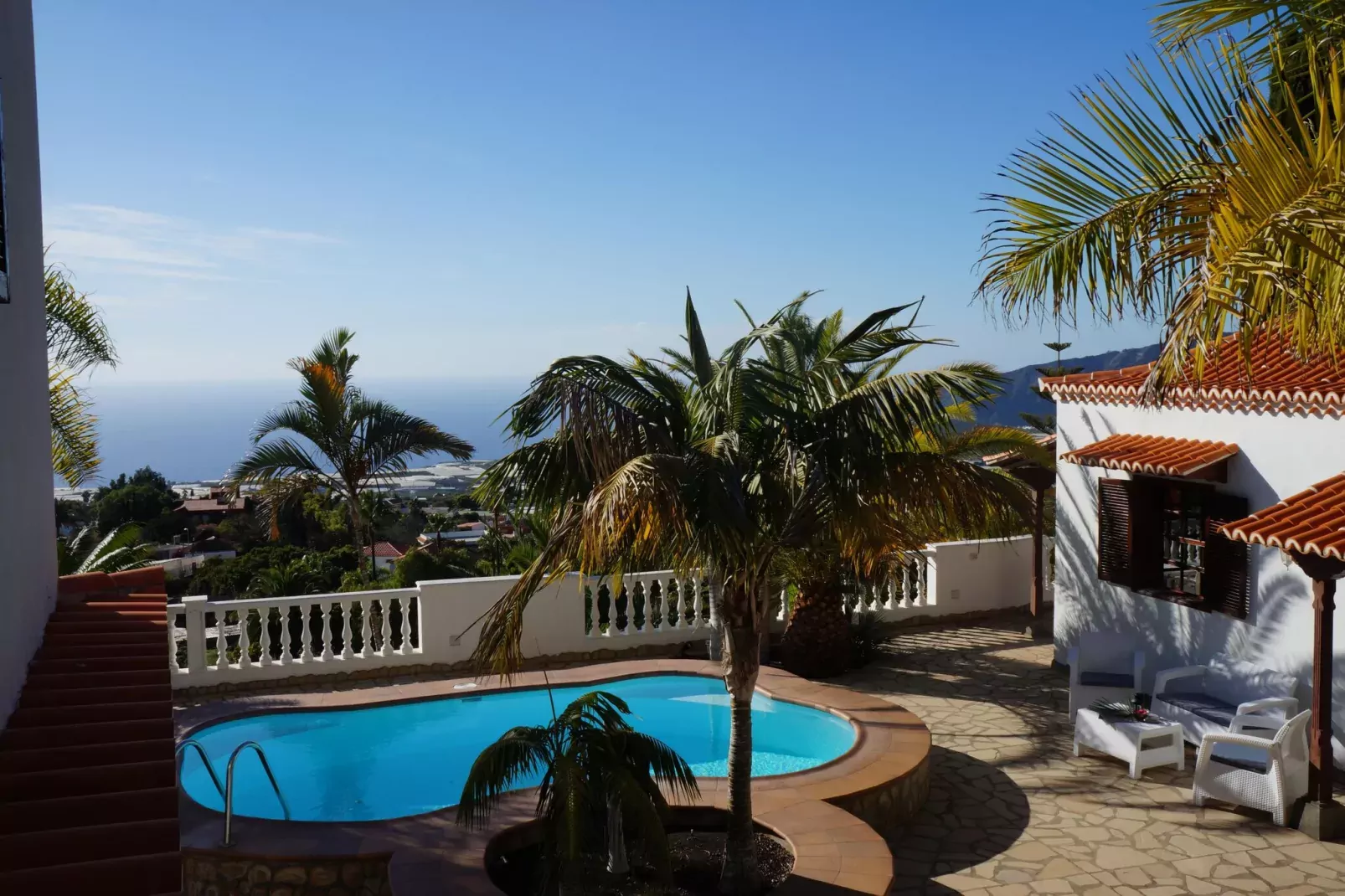 Chalet Casa de las Palmeras Typ 5-Zwembad