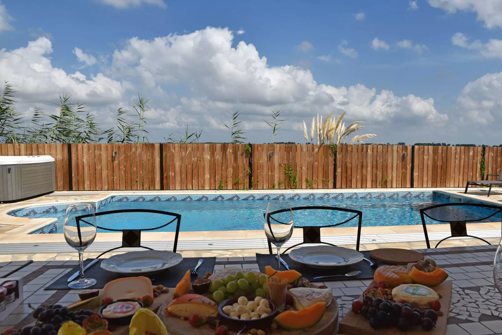 Villa Camargue-Terrasbalkon