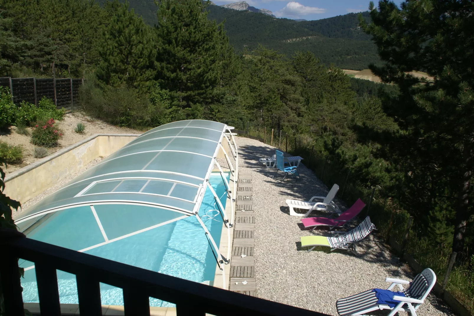 Maison de vacances - MARIGNAC-EN-DIOIS-Zwembad