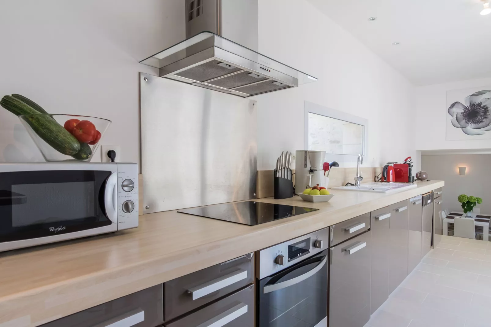 Maison de vacances Beaumont en Véron-Keuken