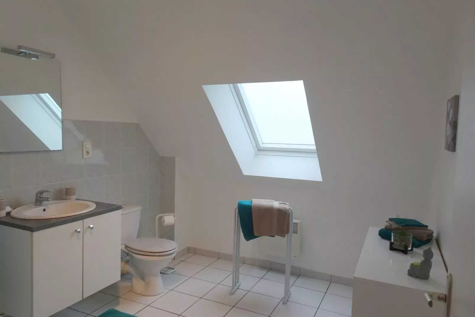 Holiday home Barneville-Carteret-Badkamer
