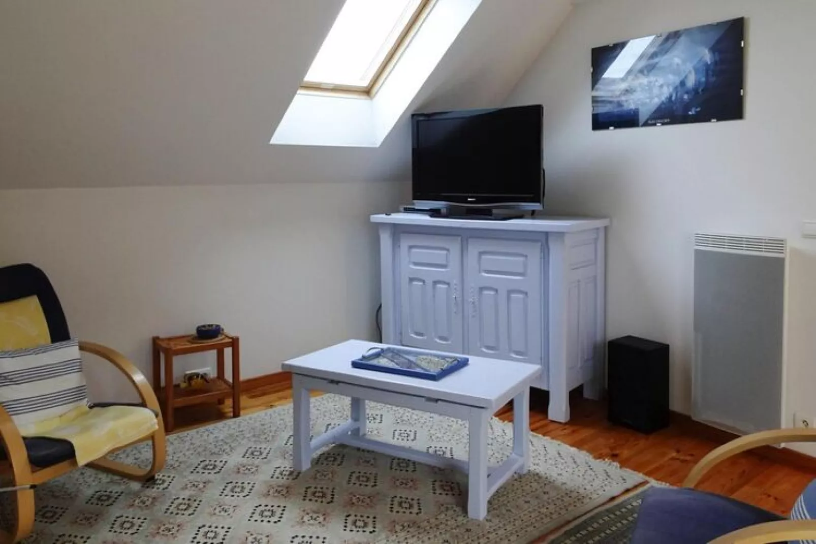 Semi-detached house St Martin-de-Bréhal-Woonkamer