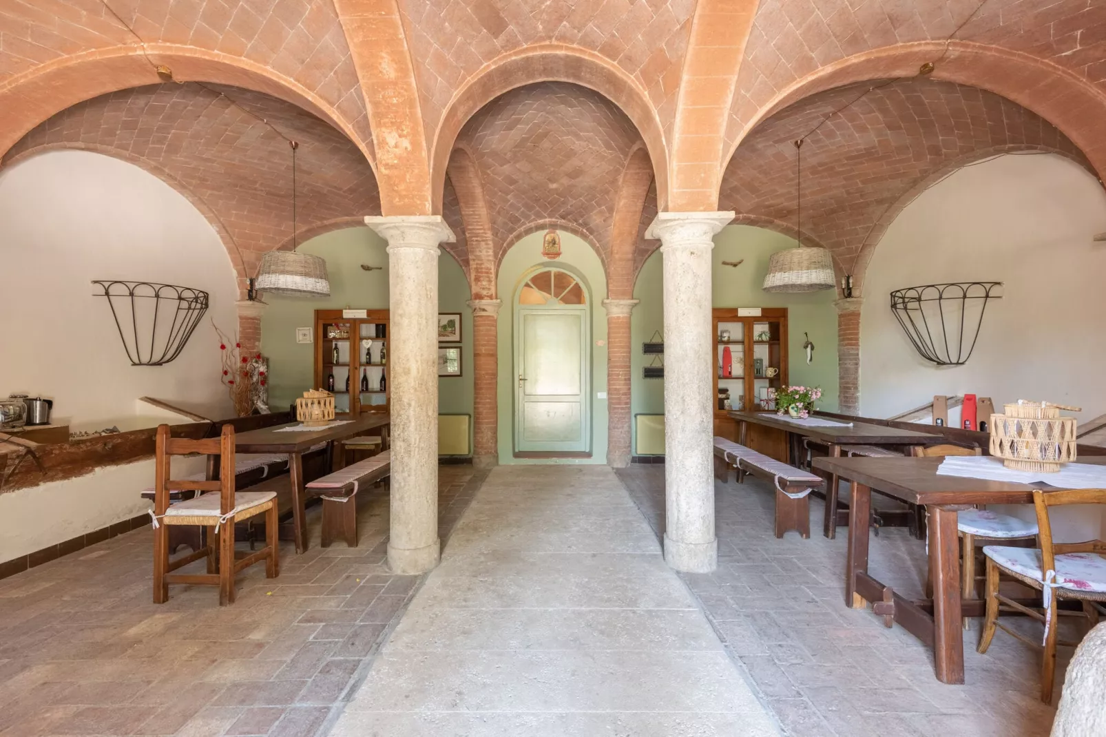 Rustiek appartement in Rapolano Terme met zwembad - Faciliteiten