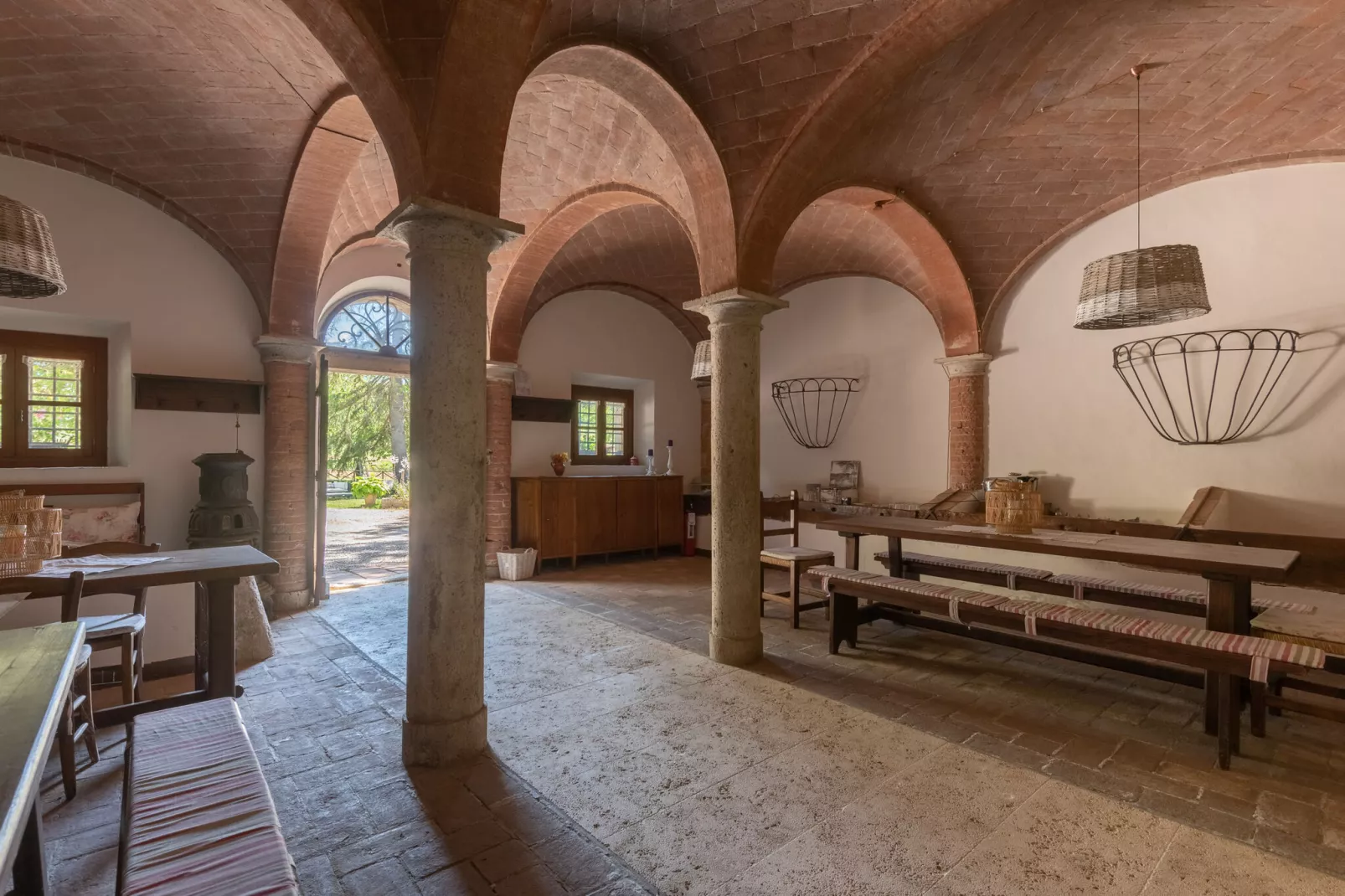 Rustiek appartement in Rapolano Terme met zwembad - Faciliteiten