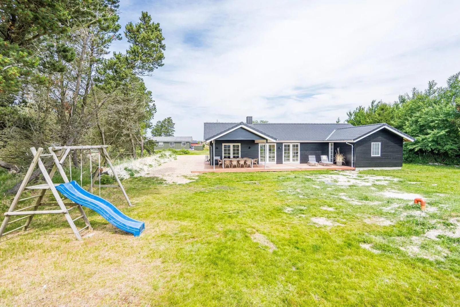 10 persoons vakantie huis in Blåvand-Buitenlucht