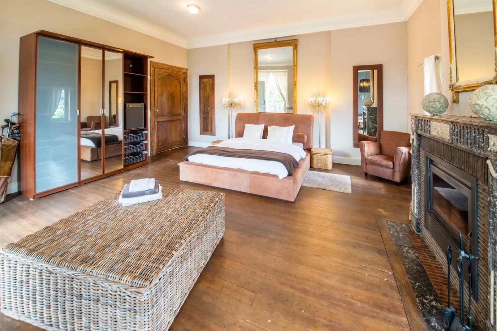 Le Chateau de Balmoral-Slaapkamer