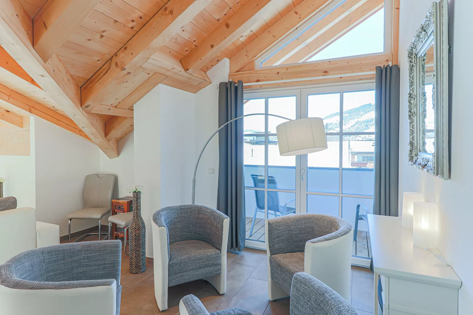 Residenz Edelalm - Penthouse 10-Woonkamer