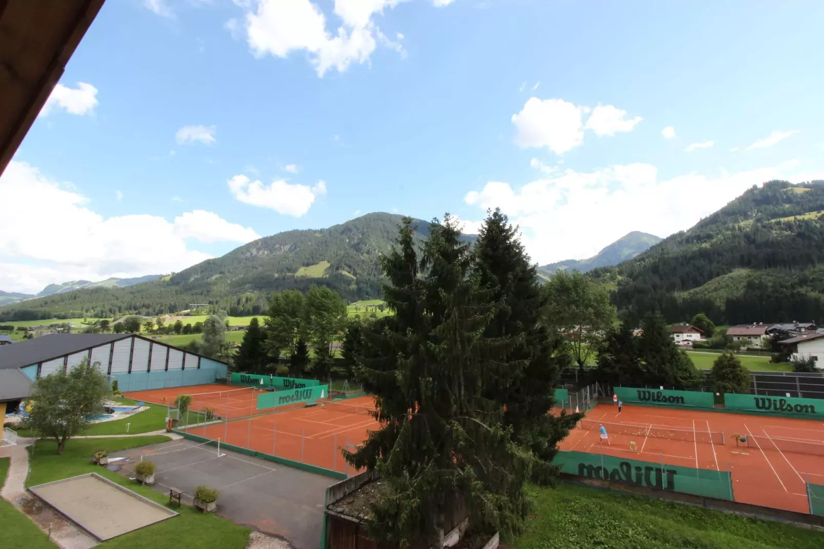 Residenz Edelalm - Penthouse 10-Uitzicht zomer
