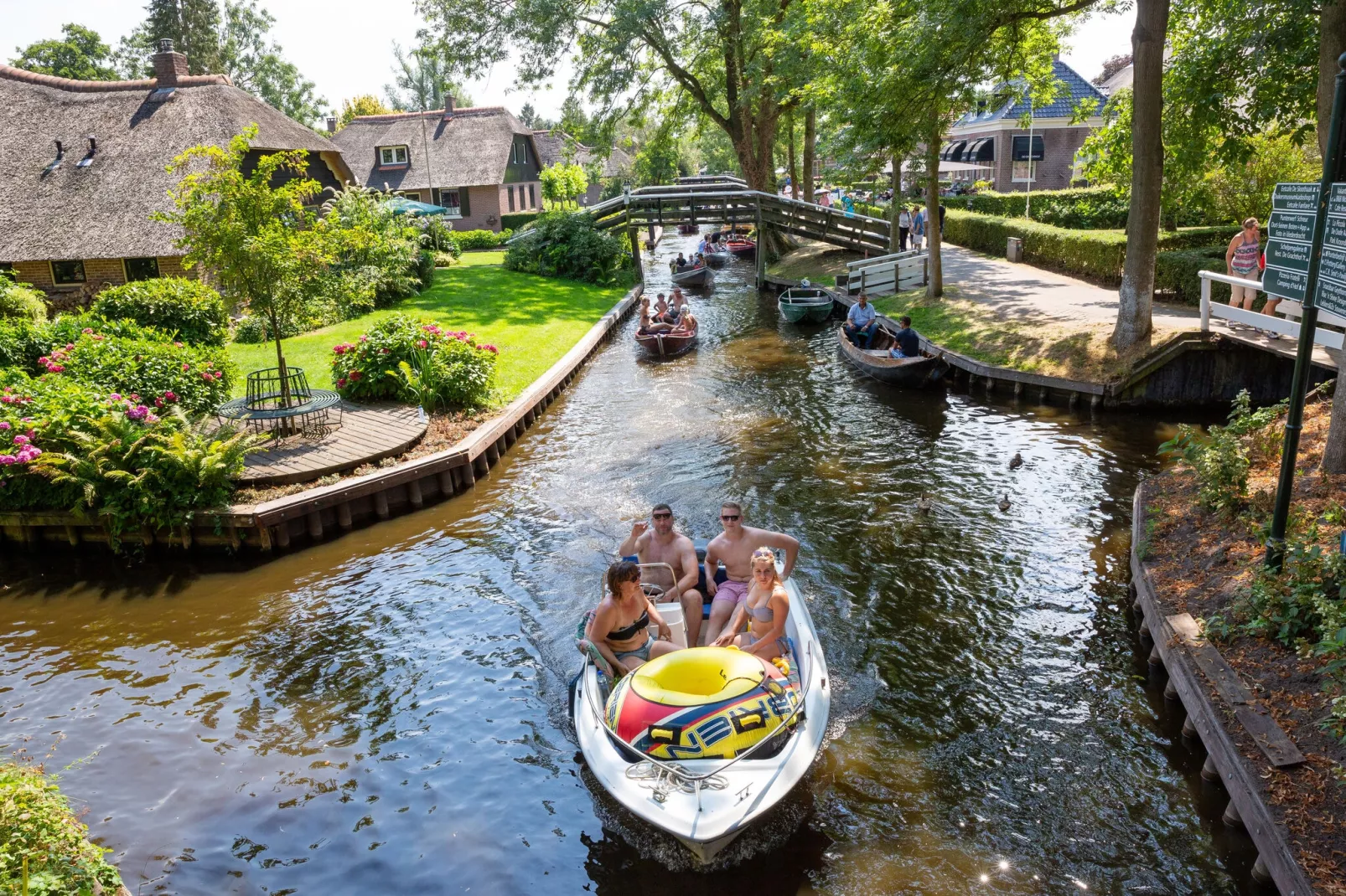 Vakantiepark Giethoorn 12-Gebieden zomer 1km