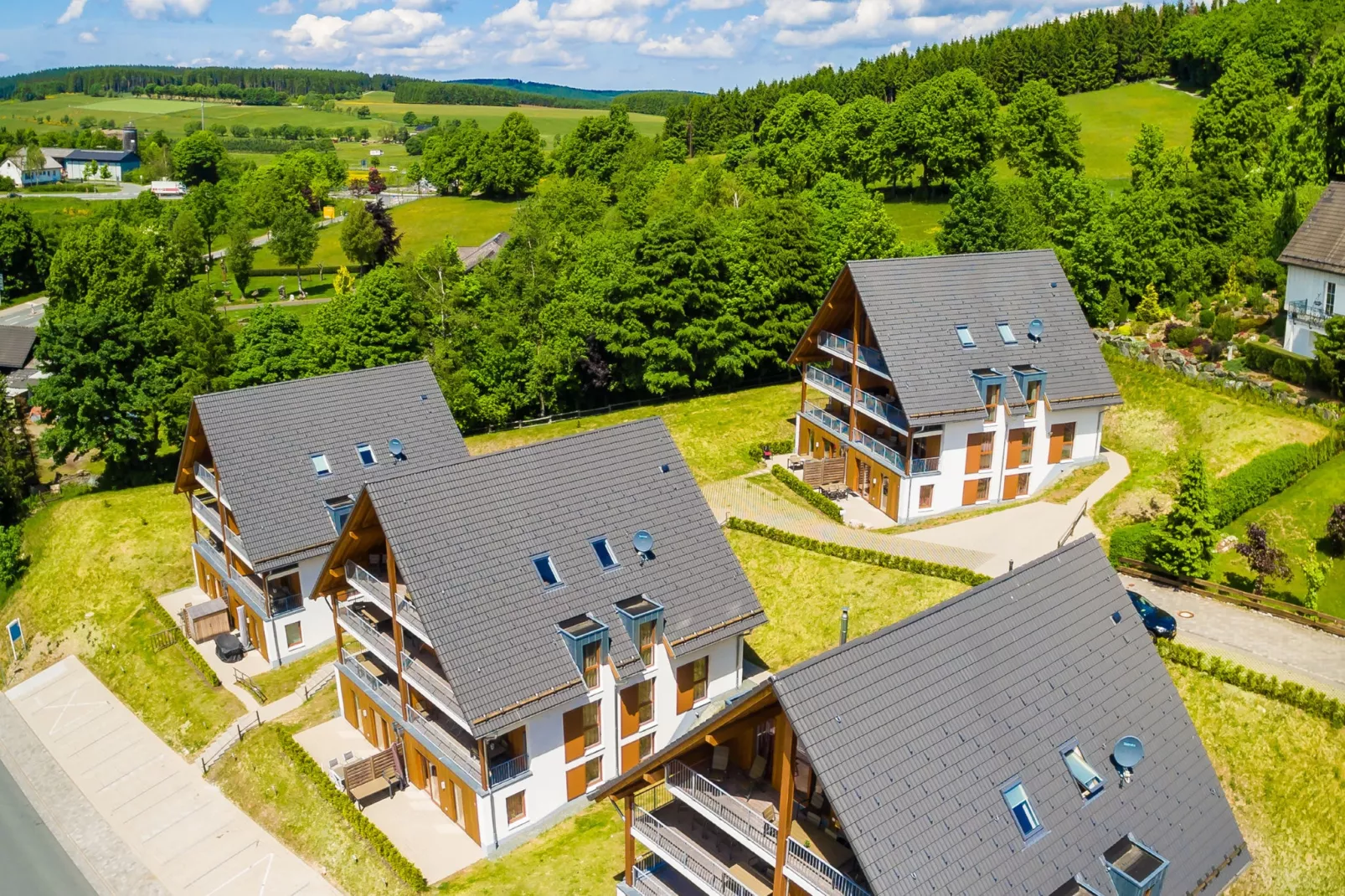 Bergresort Winterberg 2 - Buitenkant zomer