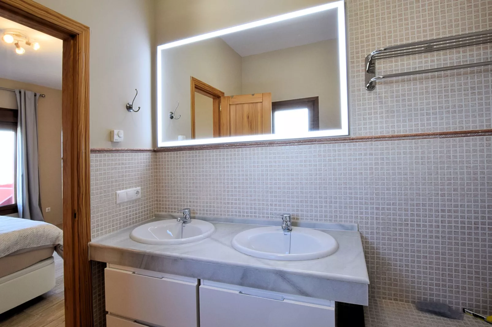 La Perla Escondida-Badkamer